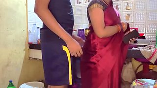 Indian Stepmom Caught in Act by Stepson: Hardcore Encounter with Boyfriend