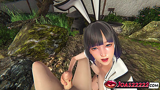 Rule34 Sumiko Rabbit Cosplay 3D Animation - Handjob Service, Sloppy Blowjob, Deepthroat Cumshot