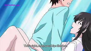The Neighbor's Cheating Wife can't Control Herself, I can't Resist her Temptation - Hentai Anime