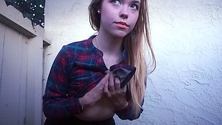 Tight sweet clit and ass solo toy fun