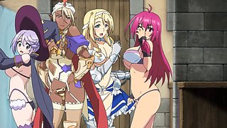 Bikini Warriors fanservice compilation