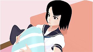 Car Toon And Hentai Anime - Mia Anime High Shool Girl Gravure In Her Rooms.a Sailor School Uniform