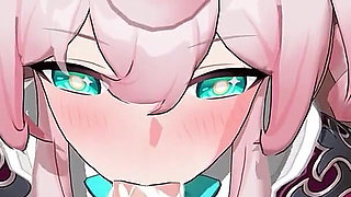 Honkai Star Rail - Hyacine X Caelus Passionate Sex - 3D Hentai Animation