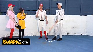 Horny Teenagers Only Want to Play Ball if They're Using Their Stepdads' Balls