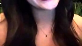 Brunette seductress working her big boobs and hot ass