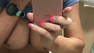 Hospital lockdown risky pussy play