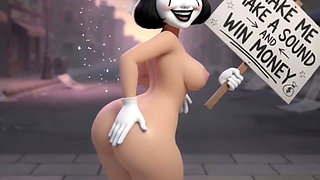 A stranger played a game with me, won money and had sex.