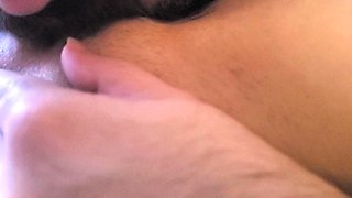 Glamour young amateur lesbos licking clit and fingering