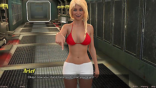 Stranded in Space - First Kiss with Red Head Haylee