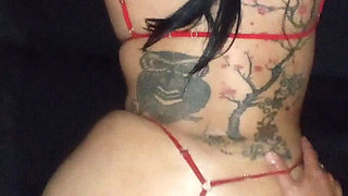 Real FULL ANAL of big buttocks submissive mexican wife in homemade video