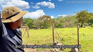 Sexy MILF Desperate for Money Gets Boned by Farmer - POV