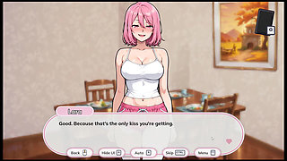 Alone with My Stepsister Taboo Hentai Game Ep.3 Kissing Step Stepsister First Time and Caught Masturbating in the Shower!