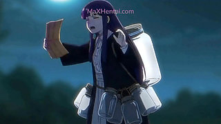 Risky CumHunting Mission in Dangerous Jungle (Anime Hentai)
