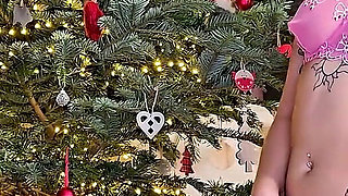 Tbq0018 Enjoying Christmas Gift Goddess Kitty