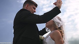 Virgin Bride Gets Her Cherry Popped