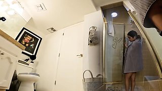 Brunette Bombshell Krystal Cream's Intense Hardcore Casting