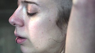 My sexy teen slave gets bondage fuck during bdsm sex