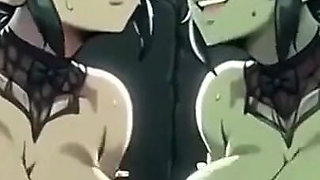 Funny Boobs with Demons, Ai Animation