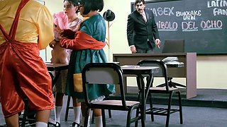 InnocentHigh brunette teen Olivia Wilder hardcore fucking