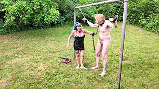 Whipped Naked in Nature