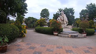 Crocodiles feeding and amateur Thai girlfriend ass spanking