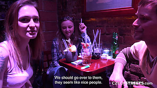 Czech Foursome at the Bar (Czech Streets)
