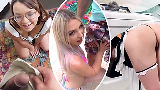 Exxxtra petite - petite teenage gets her Tight Pussy drilled deep as she lost in a bet