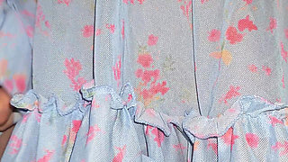 Almost caught when stranger guy fingers my pussy and slide his uncut cock then CUMS hard inside my panties in a crowded bus