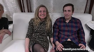 Andrea Ann's Swingers Passion Fuels a Wild Family Orgy