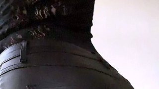 Amateur redhead masturbates then gives a blowjob