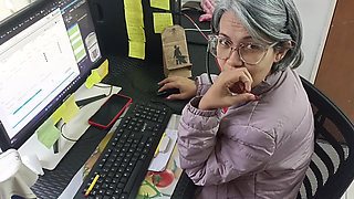 Do you like it when I suck your cock while I work?