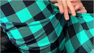 Left Right - Squirt Left And Right: Girl Forgot To Take Off Her Pajama Pants