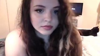 Adorable Webcam Babe Chatting Naked: Big Tits, Amateur  Dildo Porn