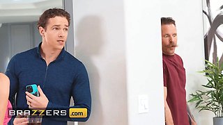 Brazzers - danielle renae rejects to cancel her cuckold desire and sneaks scott in for a quicky