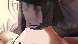 TATSUMAKI (One Punch Man) Gets Tamed & Creampied From Behind (Hentai Loop)