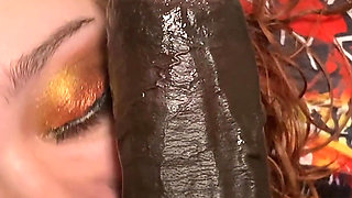 Katt Staxxx & Ahanu Reed Suck the Cum Out of Him Before Serving Him Food!!