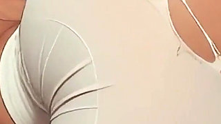 Creamy Pussy Fuck! Gym Sex! Ripped Leggings Fuck Doggystyle