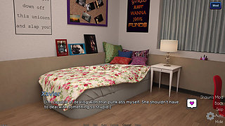 The Awakening 12: Liz's HJ & BJ on Xavier in Academy Toilet