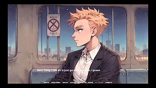 My New Girlfriend Taboo Hentai Game Ep.15 Sexting My GF While Stepsis Twerk on My Hard Cock!