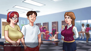 hot aunty make seen with her dever part 3