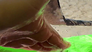 I Like to Touch Myself Until I Reach Orgasm on the Beach While Being Watched