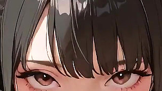 Cute Girl Sloppy Blowjob Anime Hentai Ai