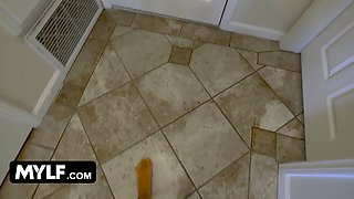 Victoria Lobov turns to brad for ease after a month without xxx