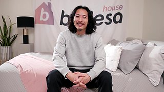 Sexy Buxom Inked Ebony Erotic Medusa Gets Her Slit Licked & Drilled Hard With Leo Vice's Asian Cock