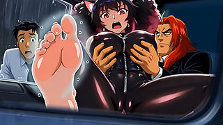 Hentai Pussy Girl Dreams of Love and Dirty Sex. Cartoon Anime Hentai Ai