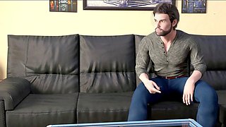 Animated adult fun with big natural tits and curvy booty