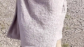 Public Pissing Compilation in Nature! a Road Trip! POV!