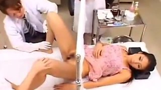 Married woman patient gets penetrated by a doctor during medical treatment