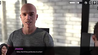 Big Natural Tits MILF in True Bond Part 8 Gameplay - Next Episode at 50 Likes