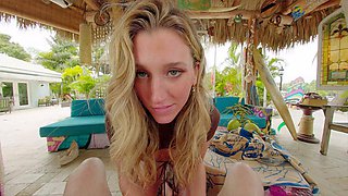 Juh Jackson Is Hungry For My Cock By The Pool